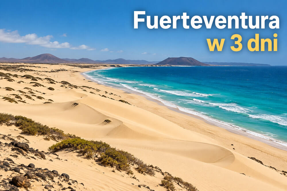 Fuerteventura na 3 dni – co warto zobaczyć podczas krótkiego pobytu?