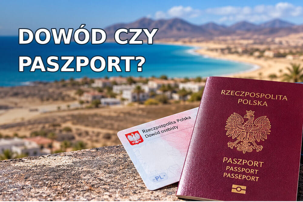 Dokumenty na Fuerteventurę – dowód czy paszport dla Polaka?